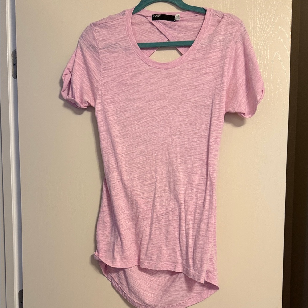 Fox Light Pink Short Sleeve Tee